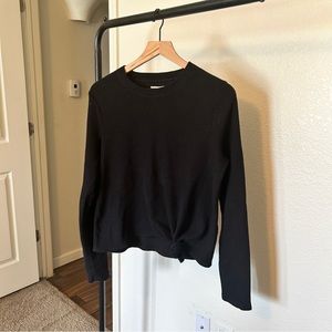 Madewell Elwood Knot Front Top